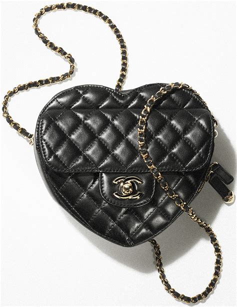 heartbag chanel|Chanel twin heart bag.